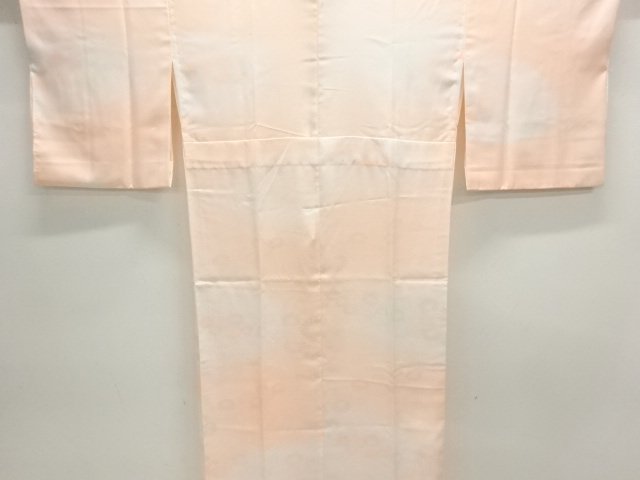 菊模様織出し単衣長襦袢